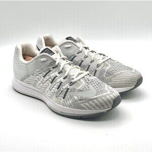 Nike Zoom Elite 8 Men's Size 11 Running Shoe White/Gray/Black 748588-100